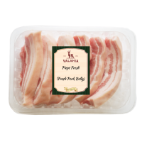 Pork belly slices