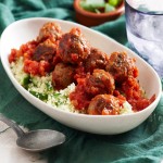 Lamb & apricot meatballs