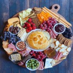 Baked brie with sorrel jam
