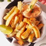 Baked Yuca Fries