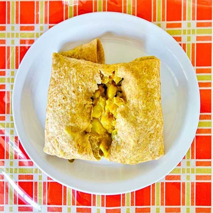 Golden chicken quesadillas cut into wedges