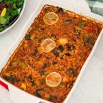 Tavë me Presh ska Mish Meatless Leek Bake