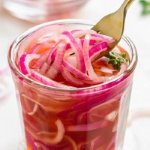 Red onion pickle