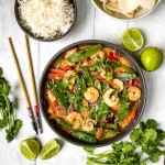 Thai prawn curry
