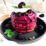 Beetroot pancakes